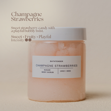 Load image into Gallery viewer, Champagne Strawberries | Sugar Body Scrub
