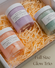 Load image into Gallery viewer, Glow Trio Gift Set | 3 x Full-Size Sugar Scrubs
