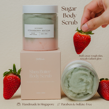 Load image into Gallery viewer, Strawberry Matcha | Sugar Body Scrub

