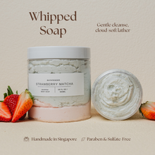 Load image into Gallery viewer, Strawberry Matcha | Whipped Body Soap
